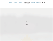Tablet Screenshot of blindmanbrewing.com